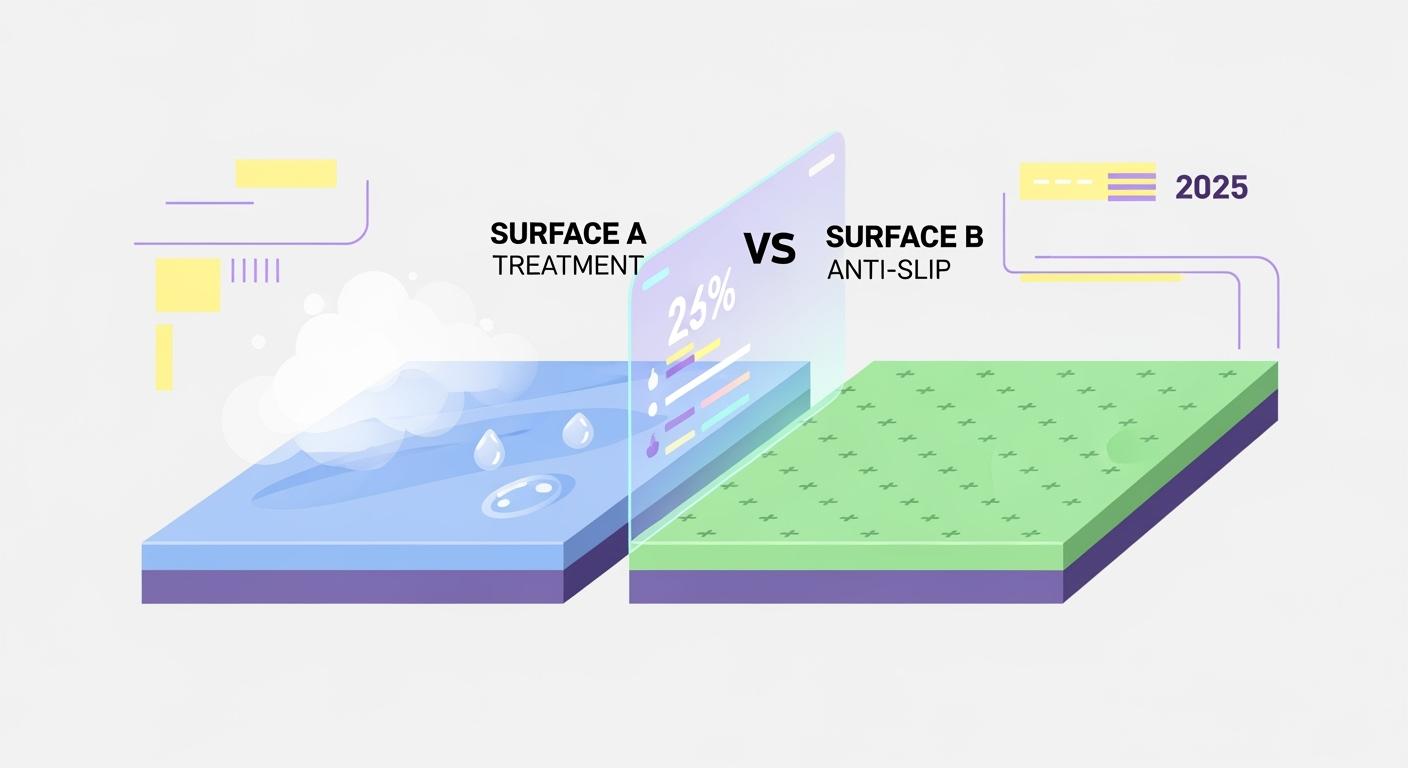 Chemical Non-Slip Treatments vs. Anti-Slip Coatings A 2025 Comparison