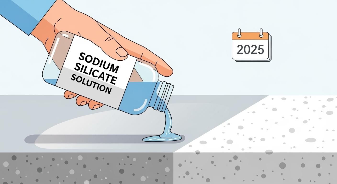 Choosing the Right Sodium Silicate Concrete Hardener A 2025 Guide
