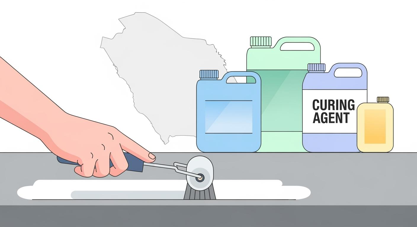 Curing Agent Selection Guide for Concrete & Coatings in Saudi Arabia