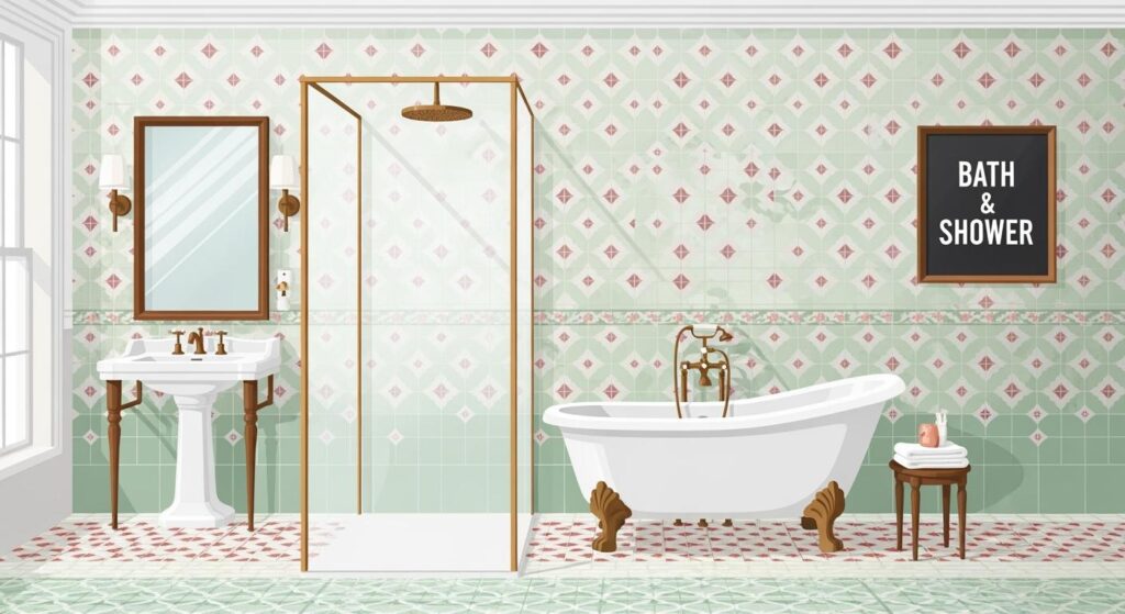 How to Make a Victorian Bathroom Both Beautifully Authentic and Completely Waterproof.