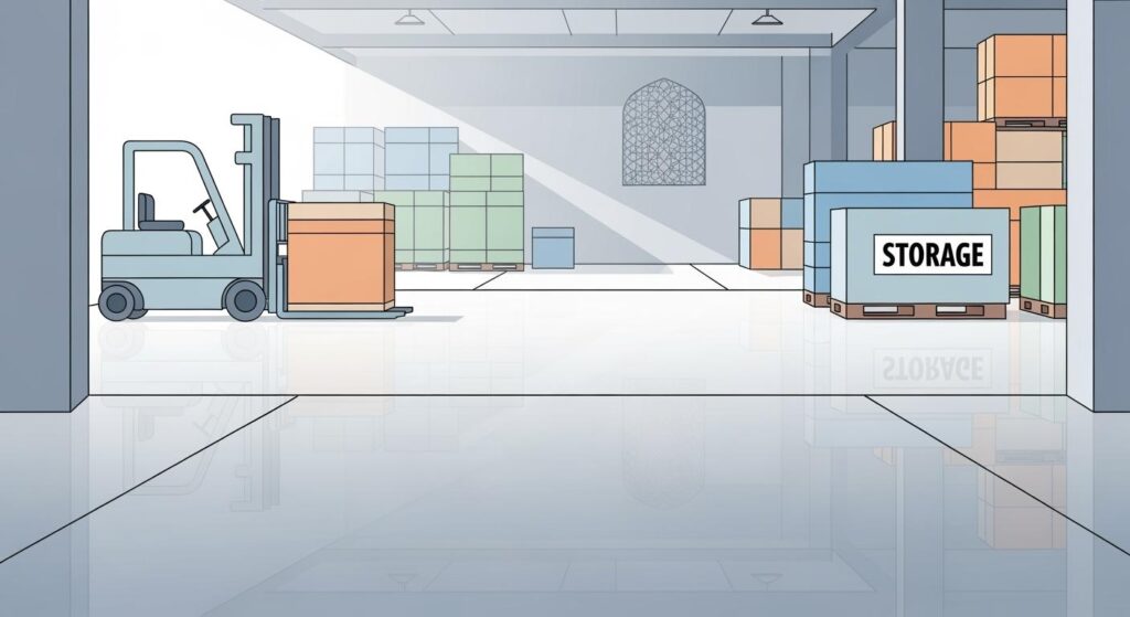 industrial warehouse floor hardener Saudi Arabia