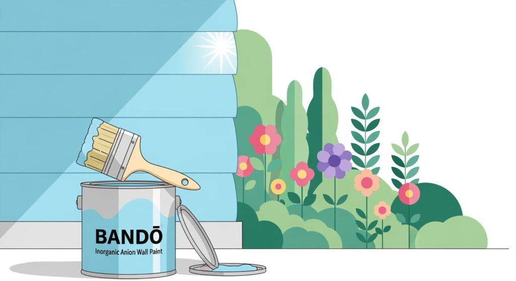 Is BANDě Inorganic Anion Wall Paint the Best Exterior Paint?