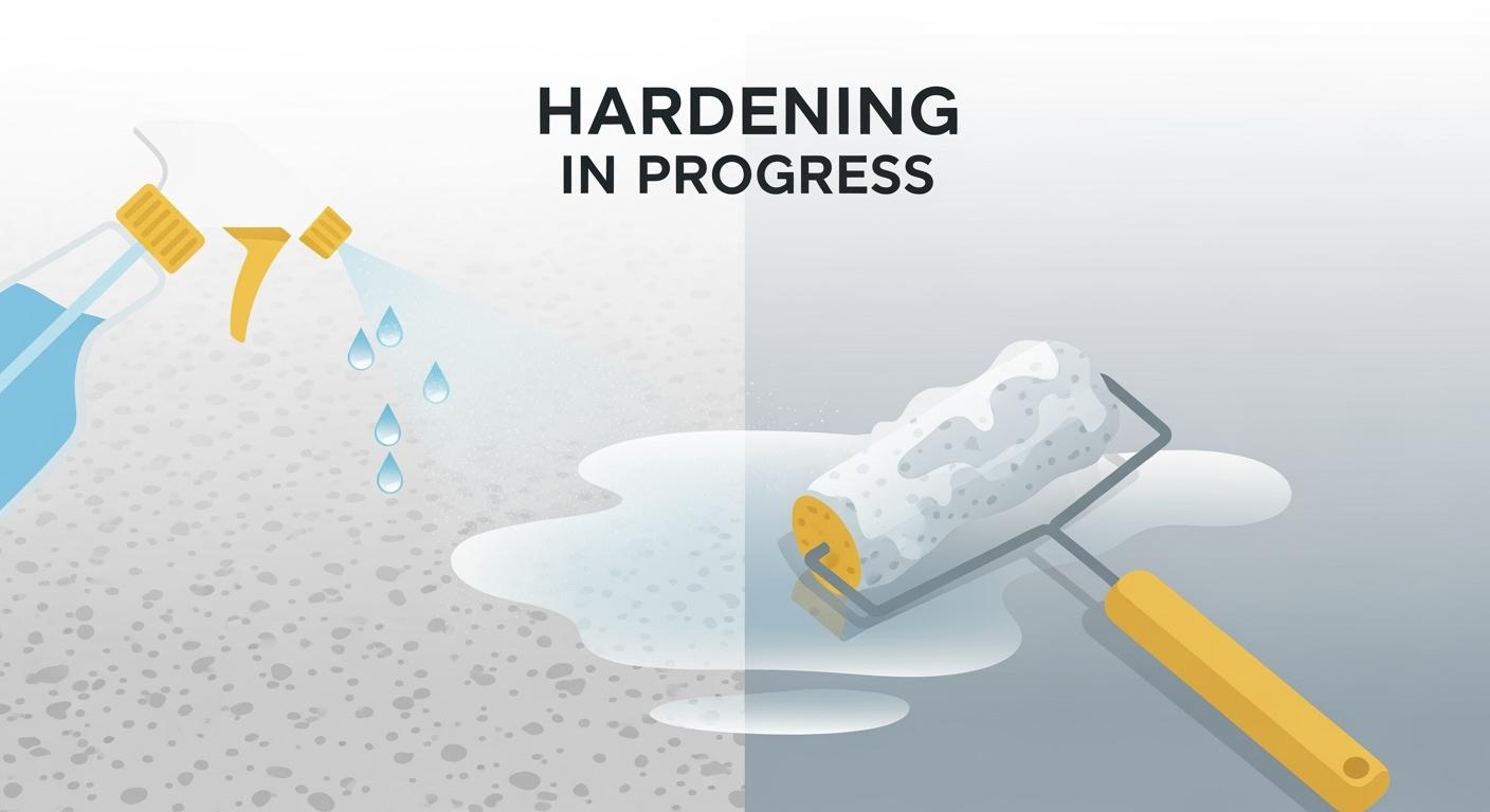 what is concrete floor hardener used for