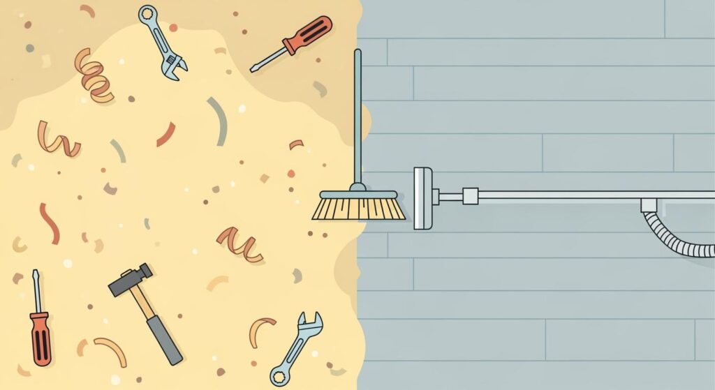 Why Is My Workshop Floor So Dusty? A Simple Fix.