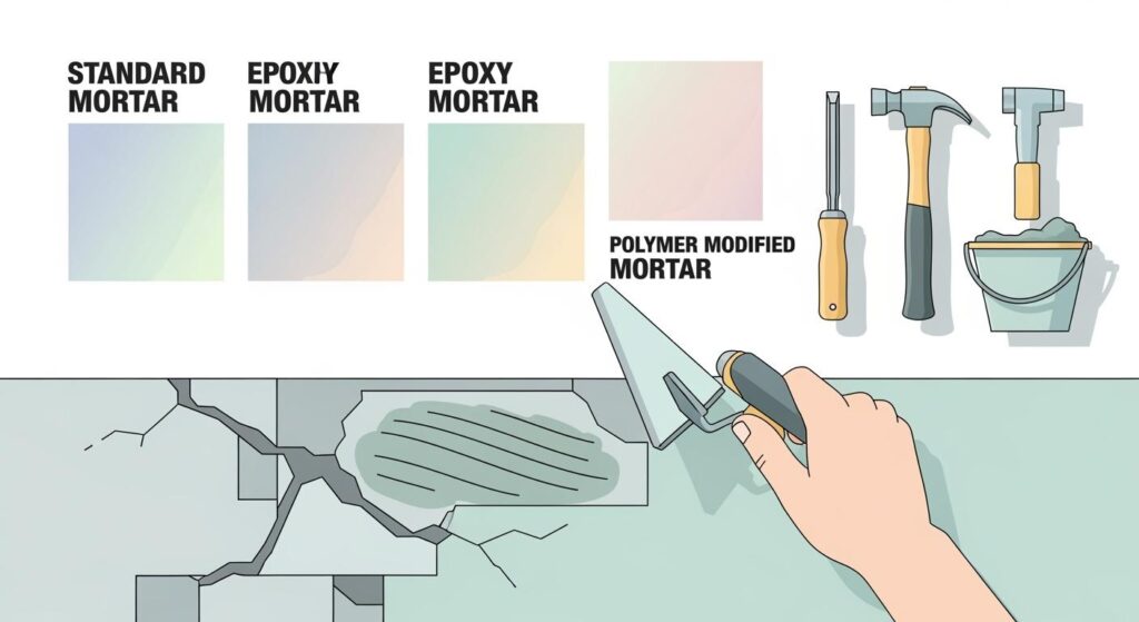 Repairing Concrete A Deep Dive into Mortar Choices