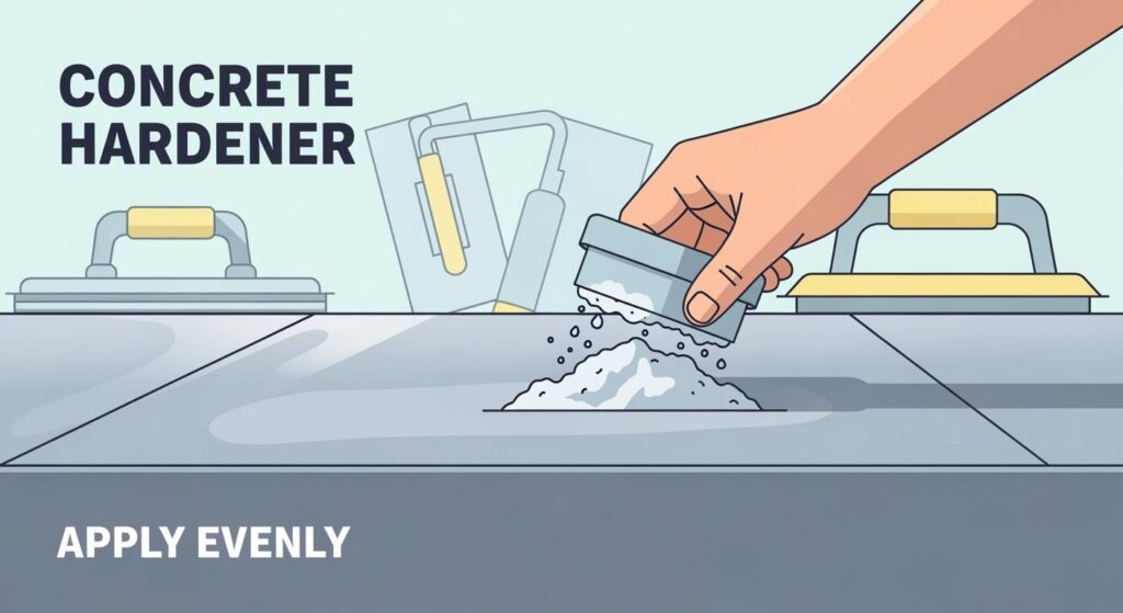 Your Guide to Optimal Dry Shake Hardener Application on Concrete