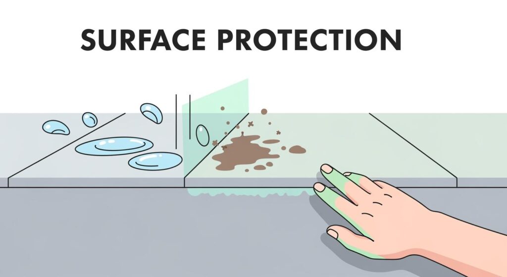 Protecting Your Concrete Patio: A Simple Way to Repel Stains, Oil, and Water All at Once.