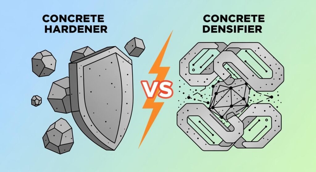 Concrete Hardener vs Densifier The Ultimate Showdown