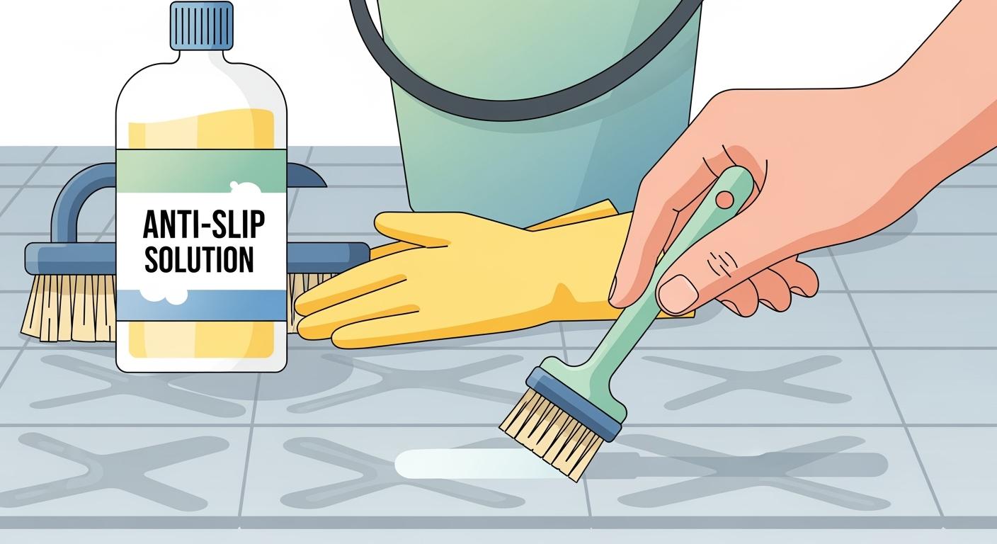 BANDě Anti-Slip Tile Treatment for Safe Floor Treatment