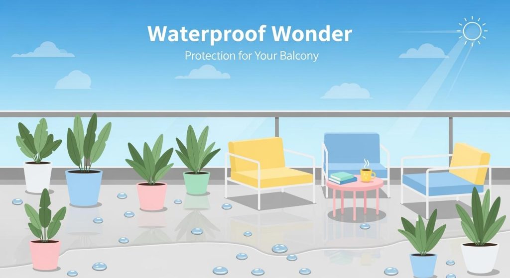 BANDě Flexible Waterproof Sealer Your Best Balcony Waterproofing Solution