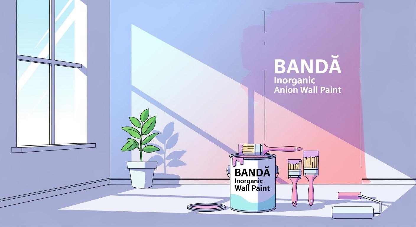 Why BANDě Inorganic Anion Wall Paint is the Top Zero VOC Choice