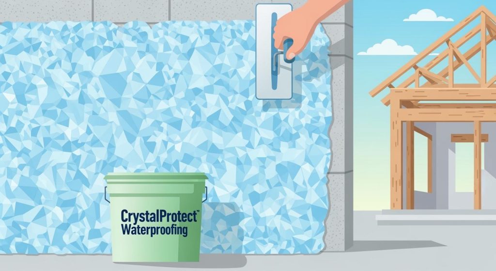 Кристаллическая гидроизоляция для вашего дома