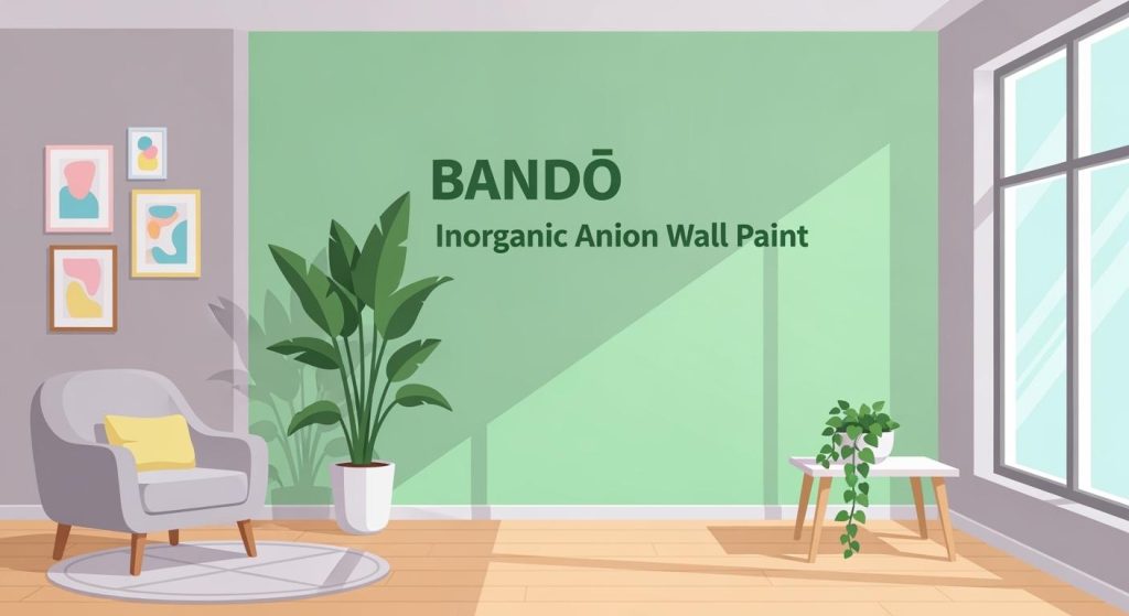 Discover the Benefits of BANDě Inorganic Anion Wall Paint for Green Building
