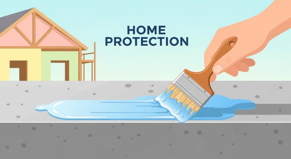 Гидроизоляция бетона с BANDě: надежная защита для вашего дома