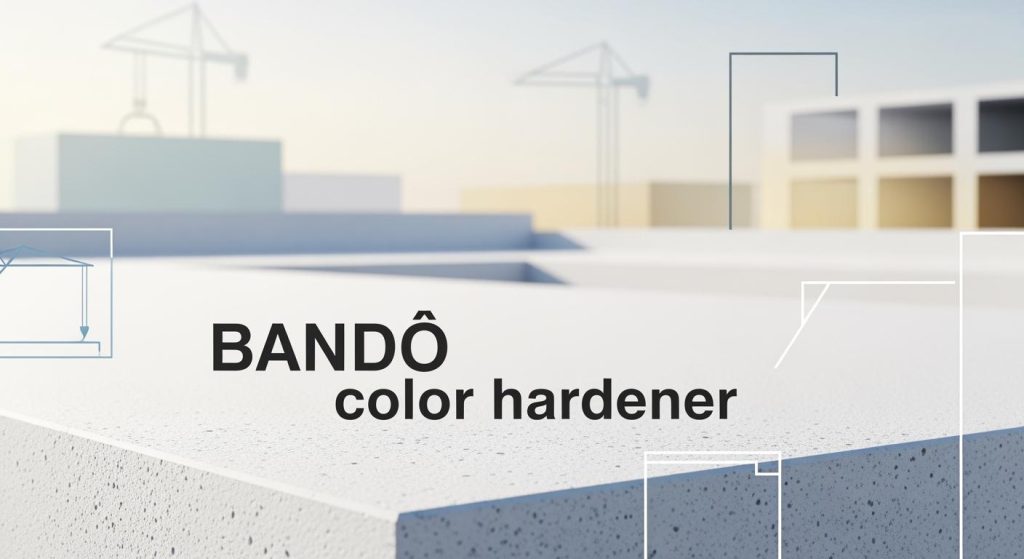 Why BANDě is the Best White Concrete Color Hardener