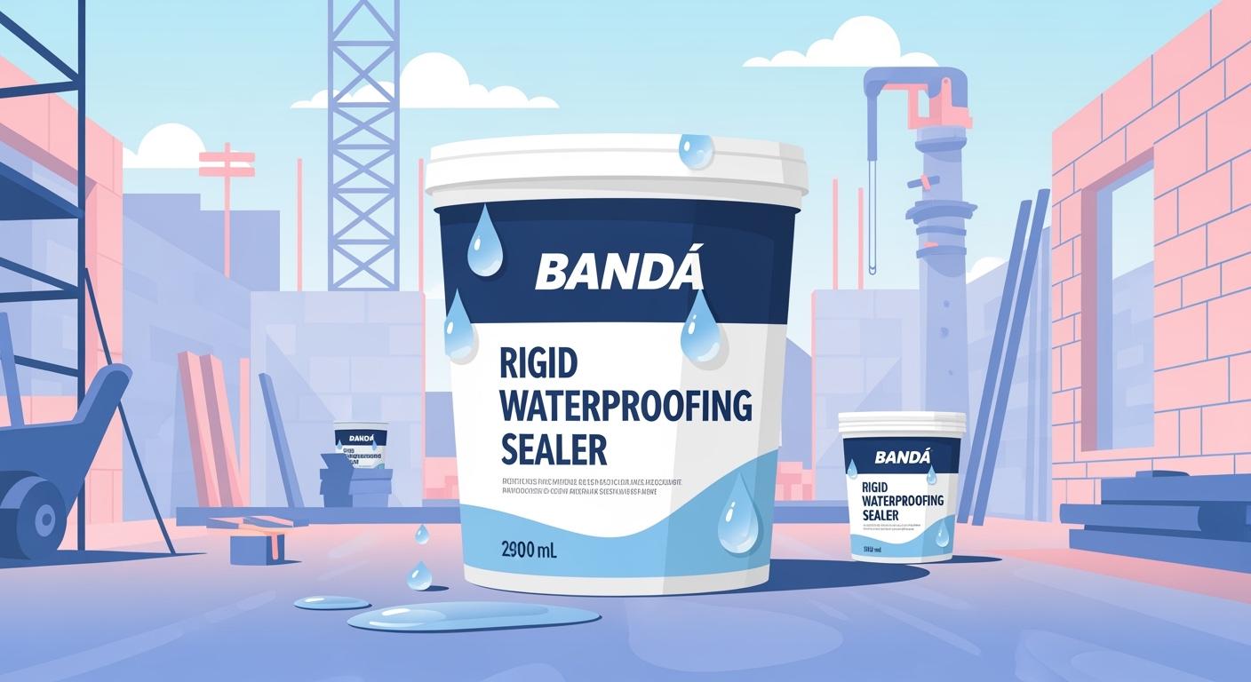 Discover the Benefits of BANDě Rigid Waterproofing Sealer