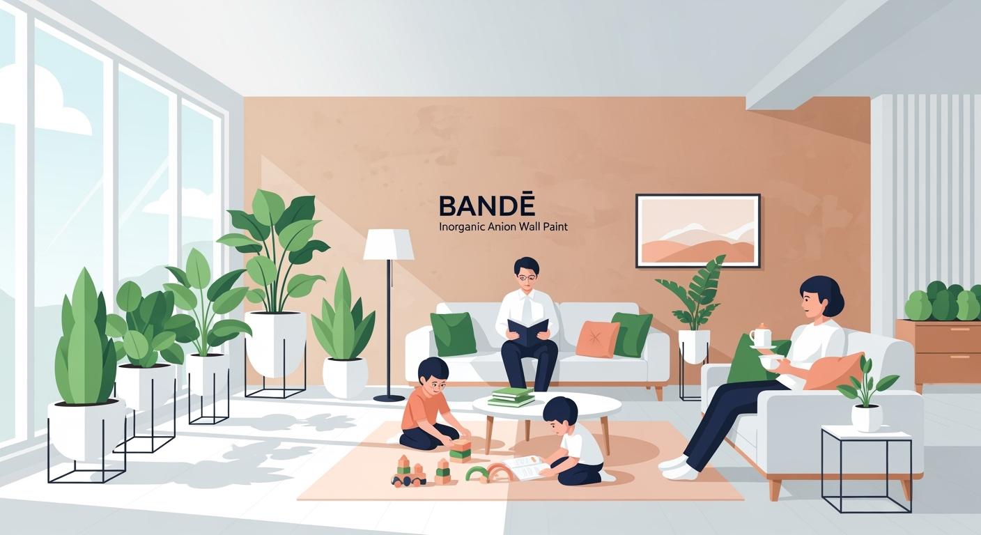 Why BANDě Inorganic Anion Wall Paint is the Top Eco-Friendly Choice