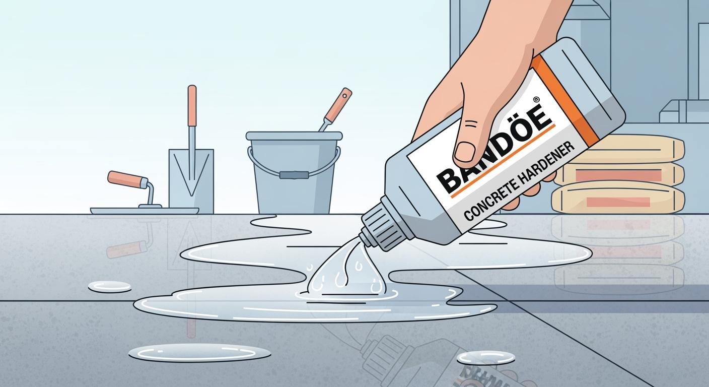 Why BANDě Concrete Hardener is the Best Floor Hardener Liquid