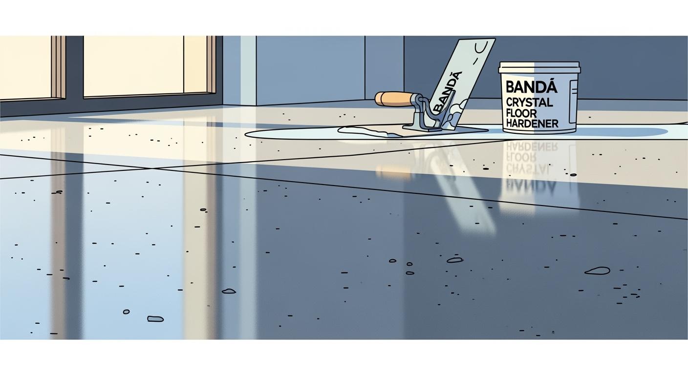 Why BANDě Crystal Floor Hardener is a Game Changer for Concrete