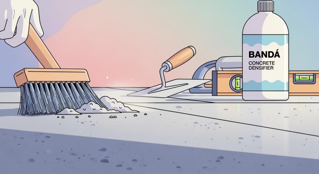 How BANDě Concrete Densifier Eliminates Dusting Issues