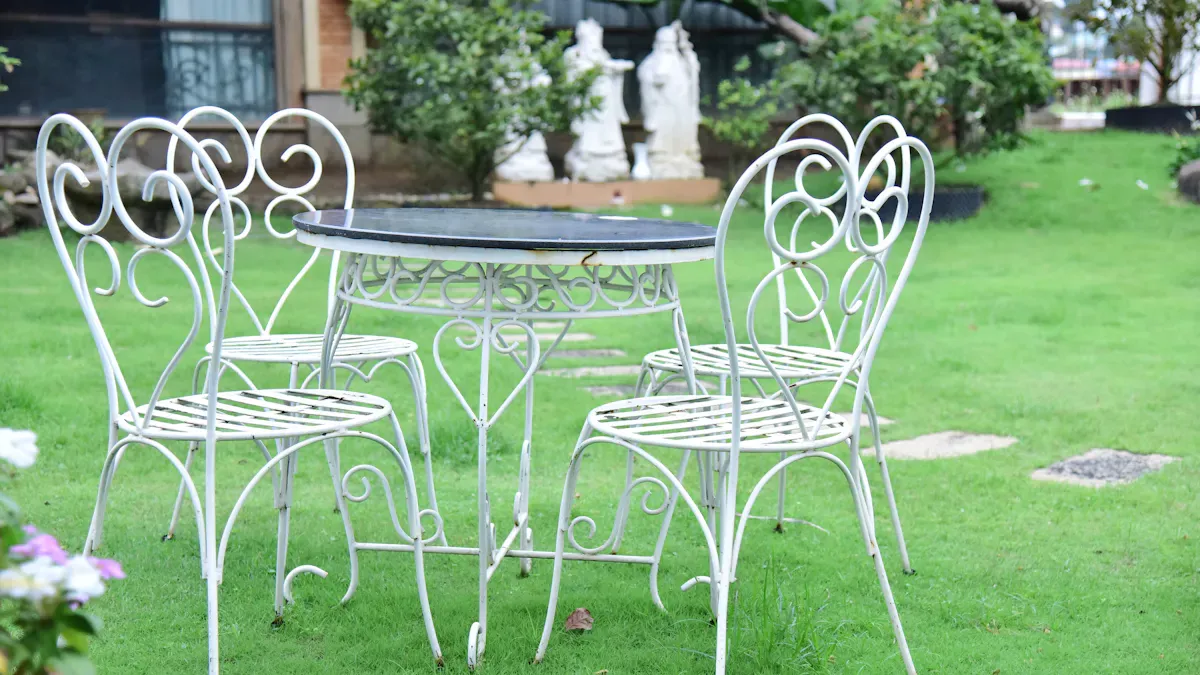 Decorative Elements for Concrete Patios