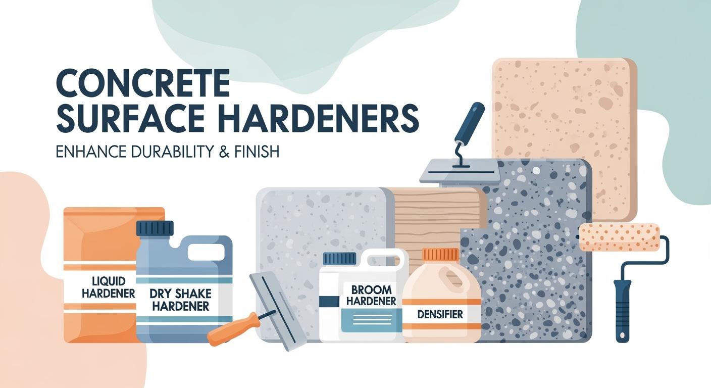 A Comprehensive Guide to Concrete Surface Hardener Types