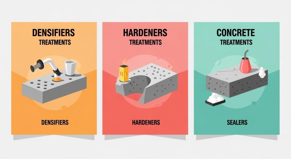 Understanding the Key Differences Between Densifiers Hardener and Sealers
