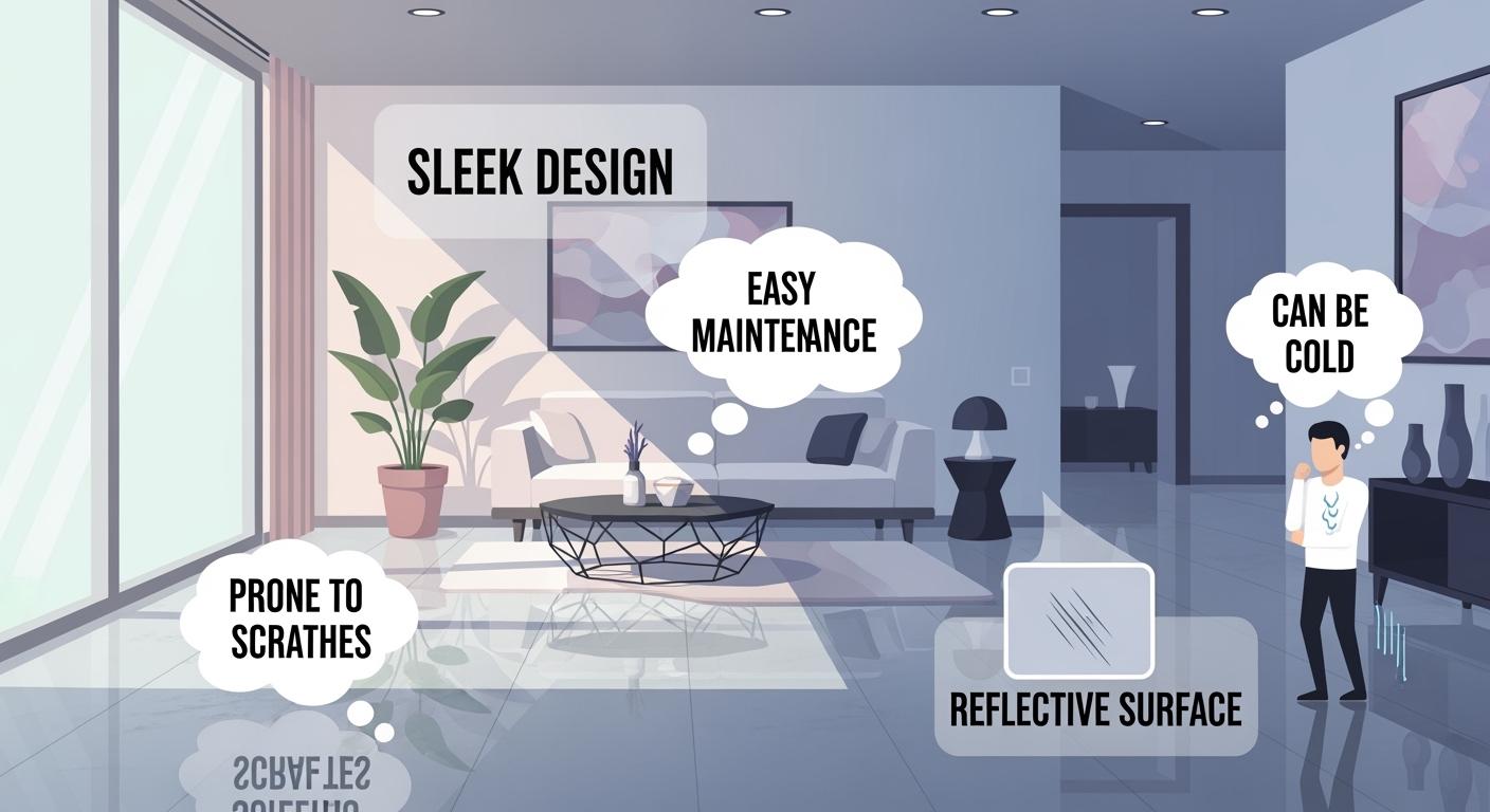 The Upsides and Downsides of Choosing Polished Concrete Floors