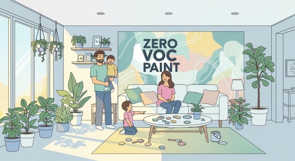 Why Zero VOC Paints Are Essential for Healthy Homes