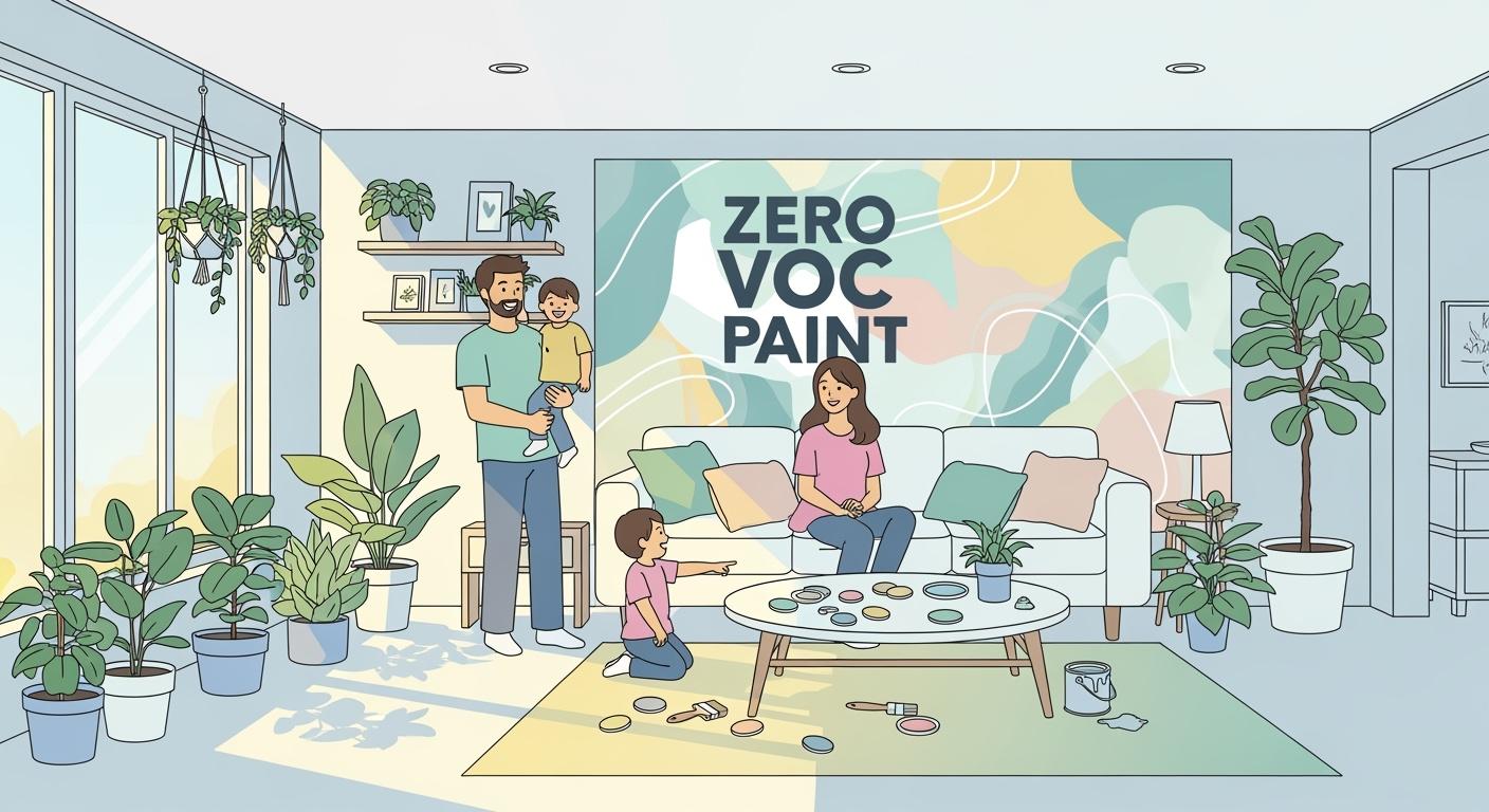 Why Zero VOC Paints Are Essential for Healthy Homes