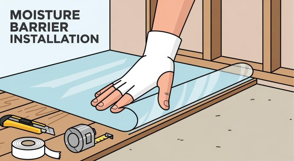 Step by Step Guide to Installing a Moisture Barrier