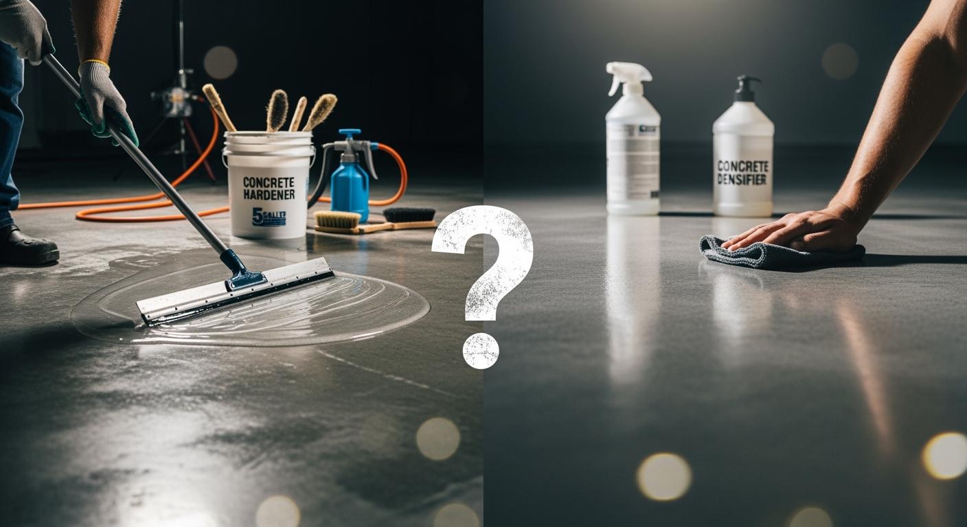 Concrete Floor Hardener or Densifier Which One Should You Choose