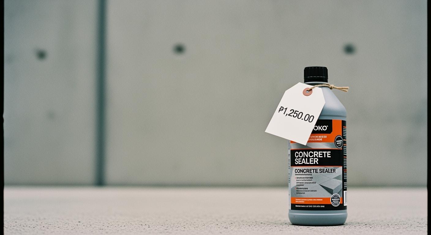 Concrete Sealer Price in Philippines: Complete Guide