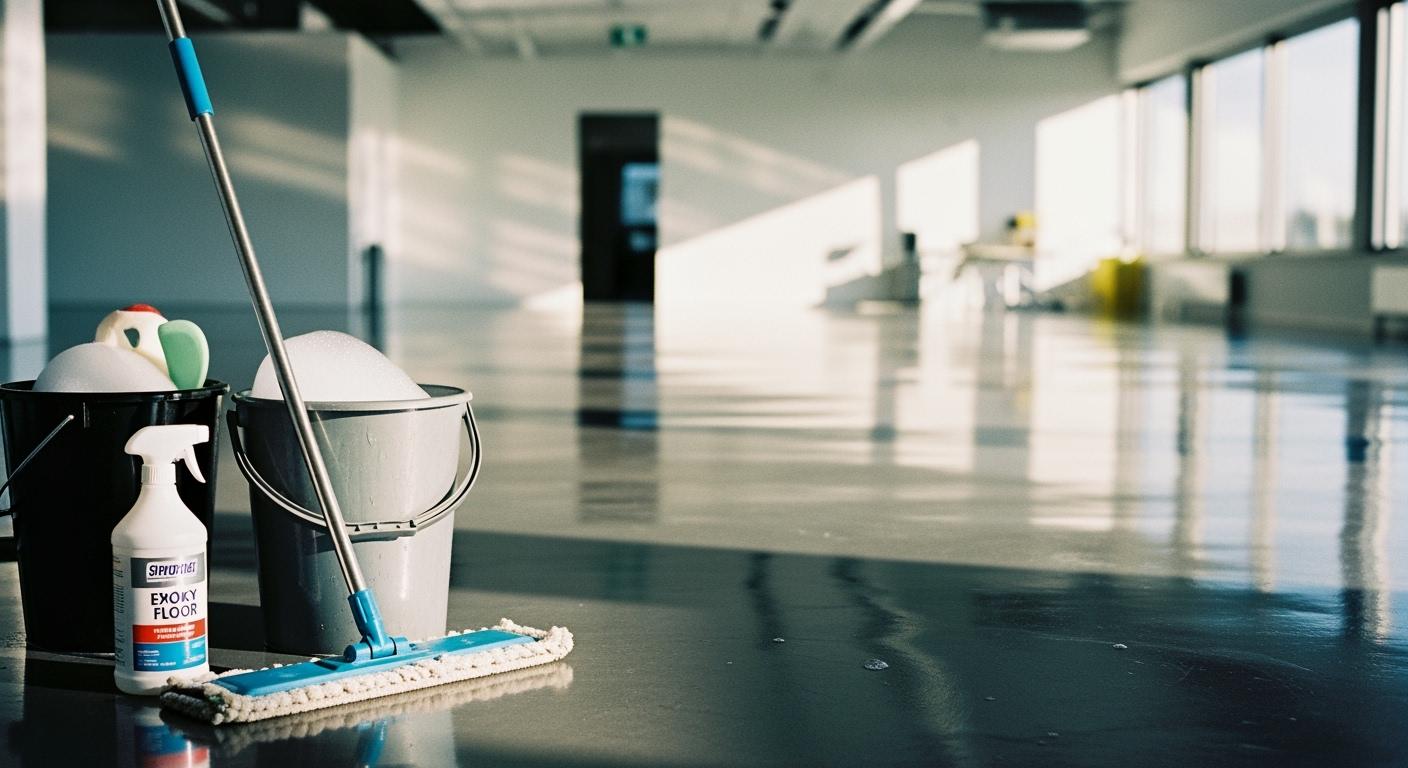 How to Clean and Maintain Your Epoxy Floor Coating