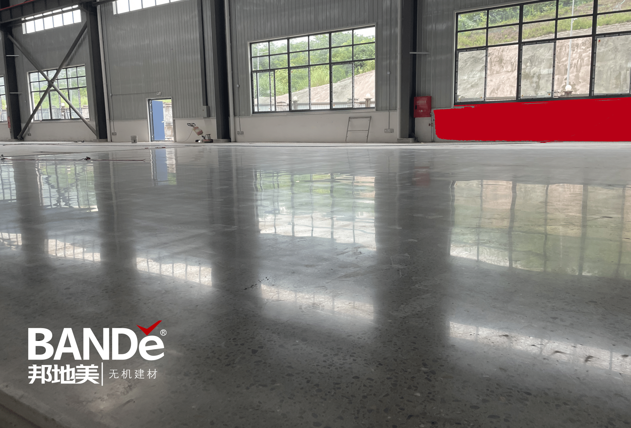 Application Steps for Non-Metallic Floor Hardener