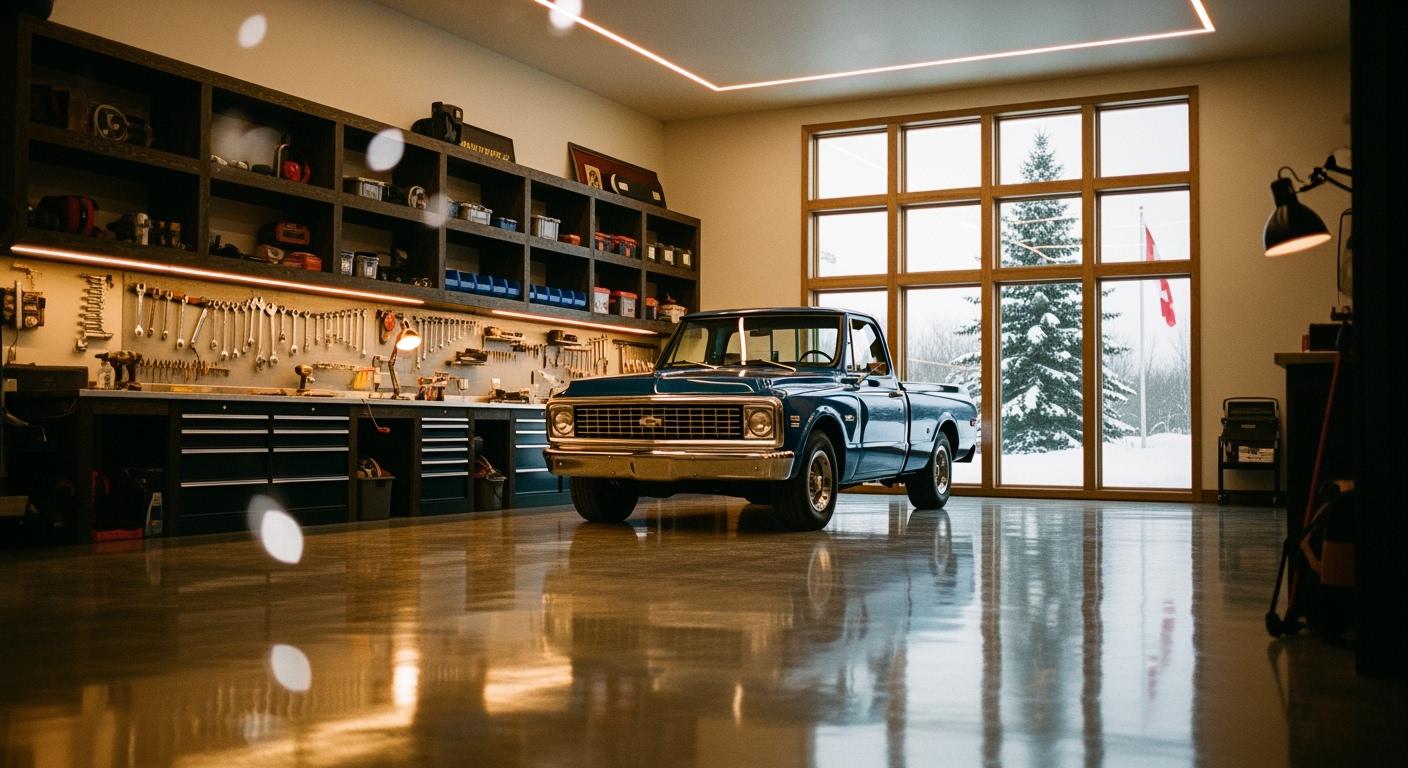 Epoxy Floor Coating for Canadian Garages: Winter-Ready Solutions