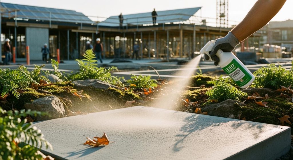 The Impact of LEED Certified Concrete Hardeners on Environmental Sustainability