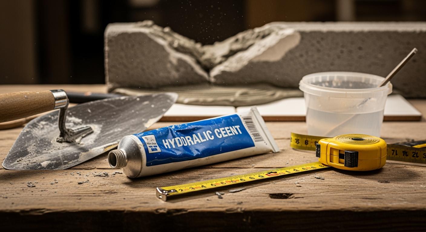 Best Hydraulic Cement in Tubes for Quick Repairs