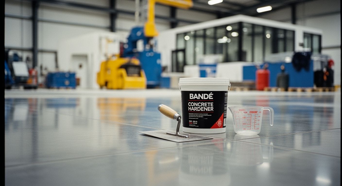 The Role of BANDě Concrete Hardener in Industrial Flooring Solutions