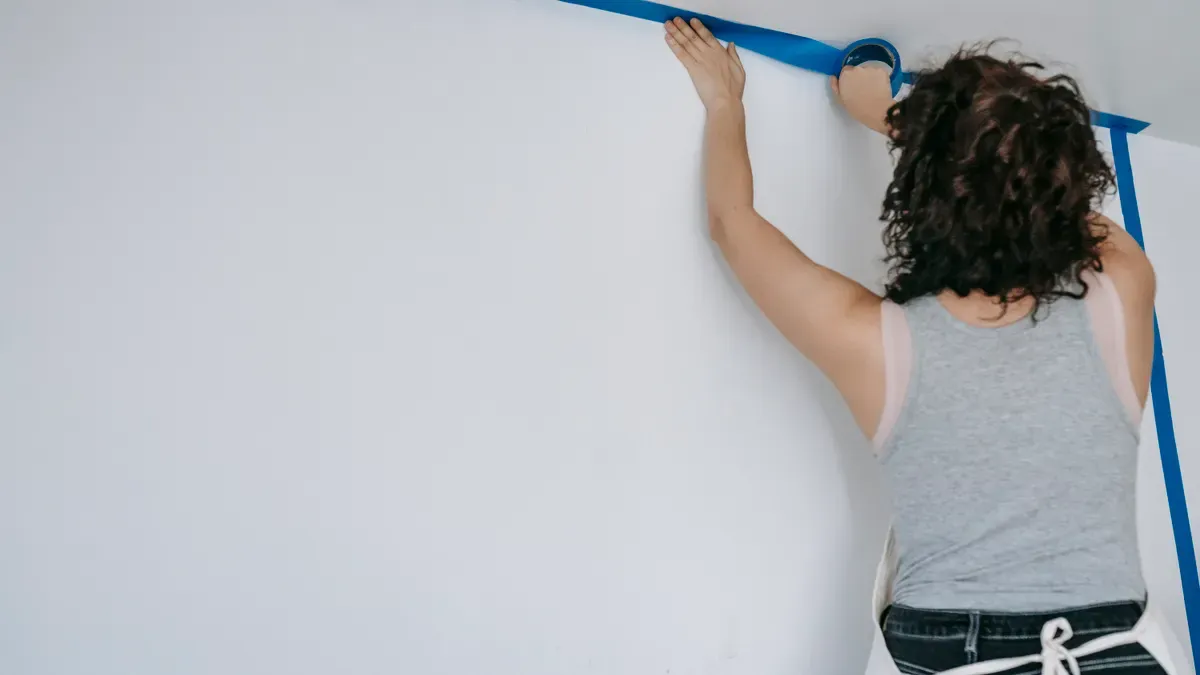 Preparing to Paint a Wall