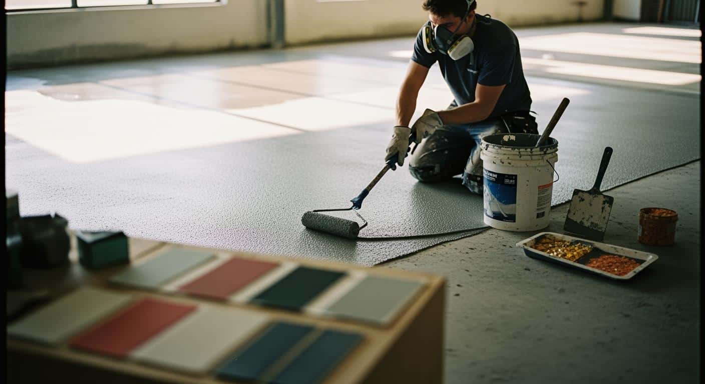 Applying Concrete Coatings Made Easy for Beginners