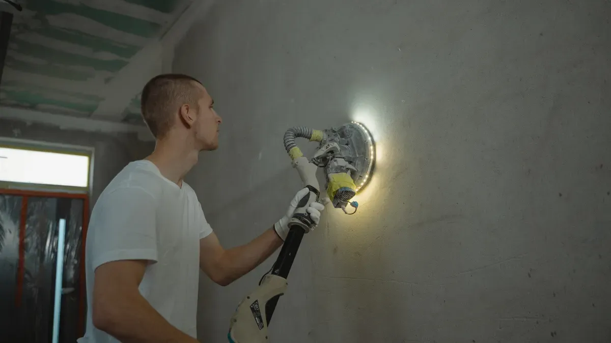 Preparation for Smooth Textured Walls
