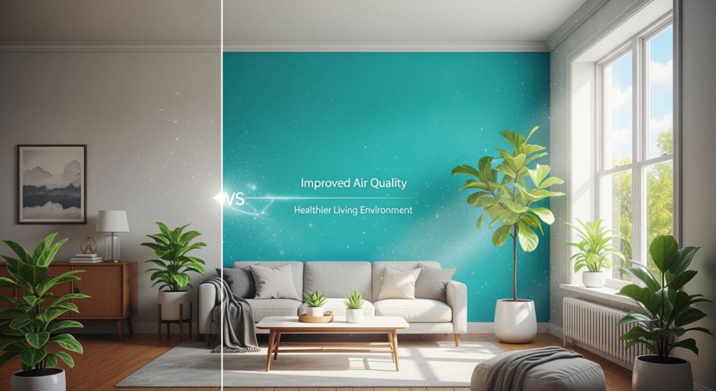 Why Choose Negative Ion Paint Over Conventional Wall Paint