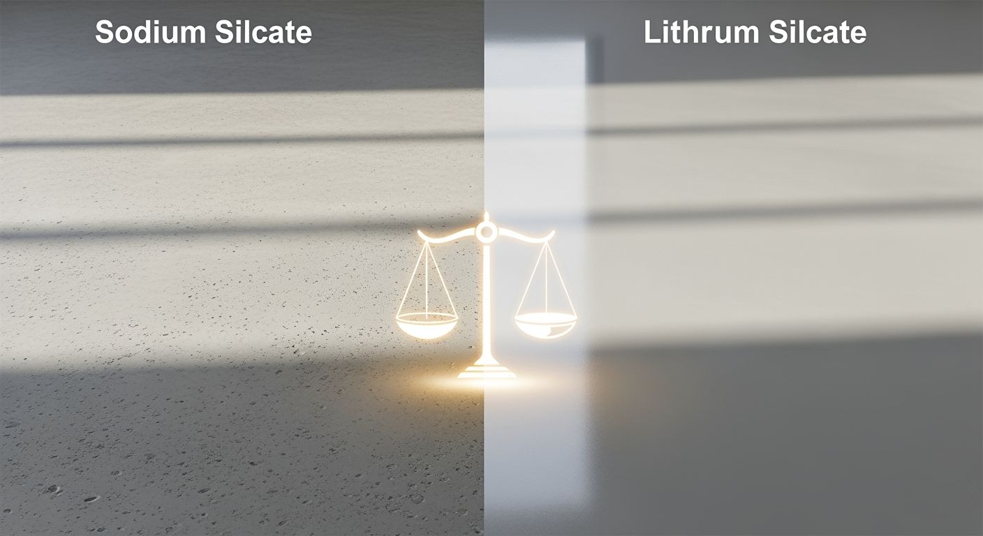 Sodium vs Lithium Silicate Making the Right Choice for Your Floor