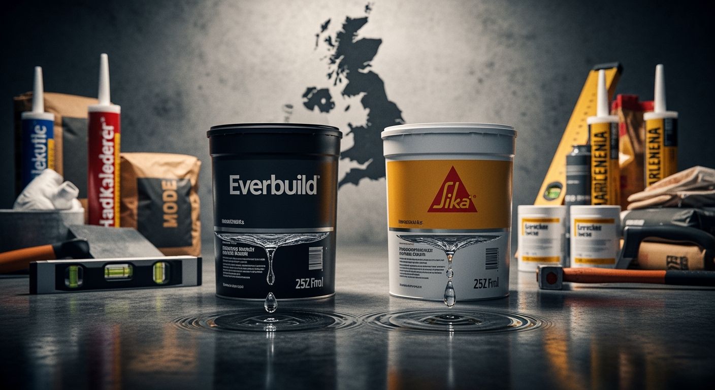 Everbuild vs Sika Which Water-Based Hardener Reigns Supreme in the UK