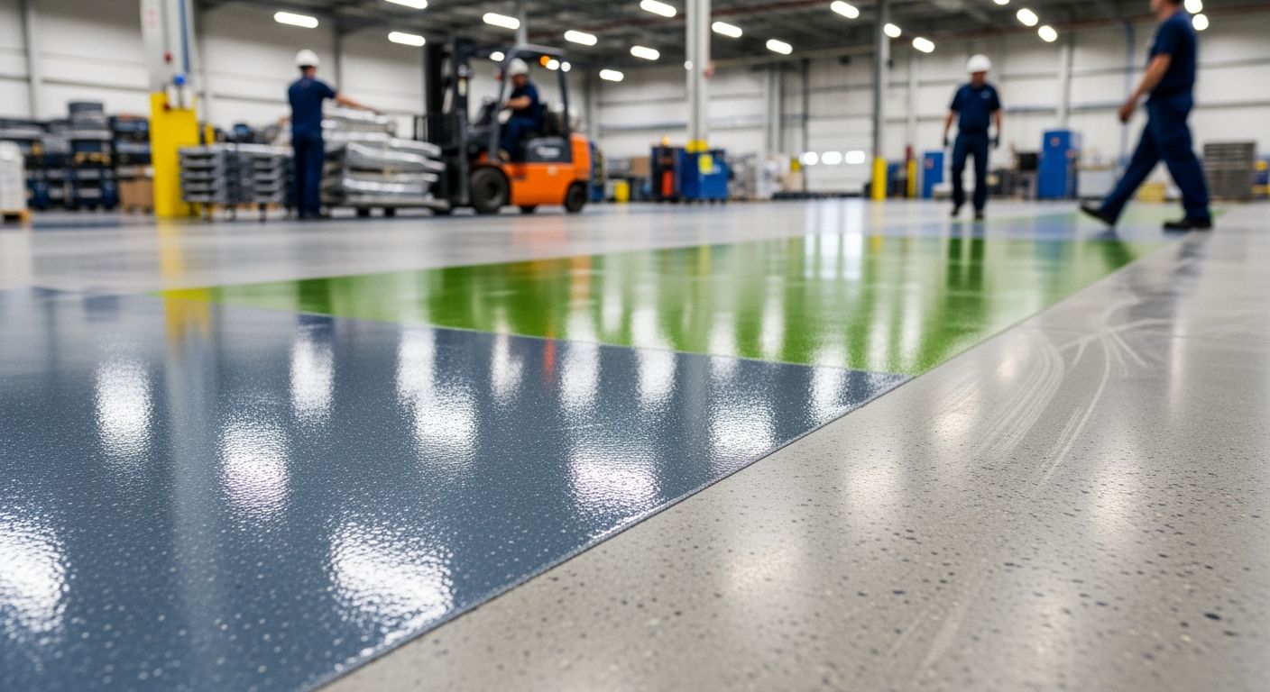 Why Choosing the Right Factory Floor Coating Matters