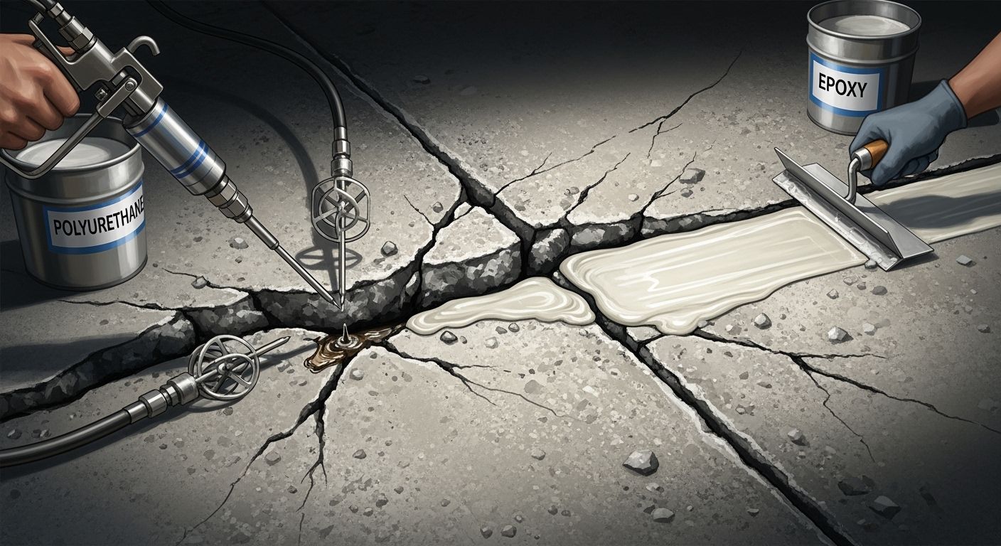 Polyurethane vs Epoxy The Ultimate Guide to Warehouse Crack Repair