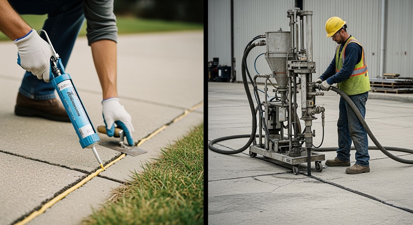 Expert Insight DIY vs Professional Industrial Concrete Crack Repair