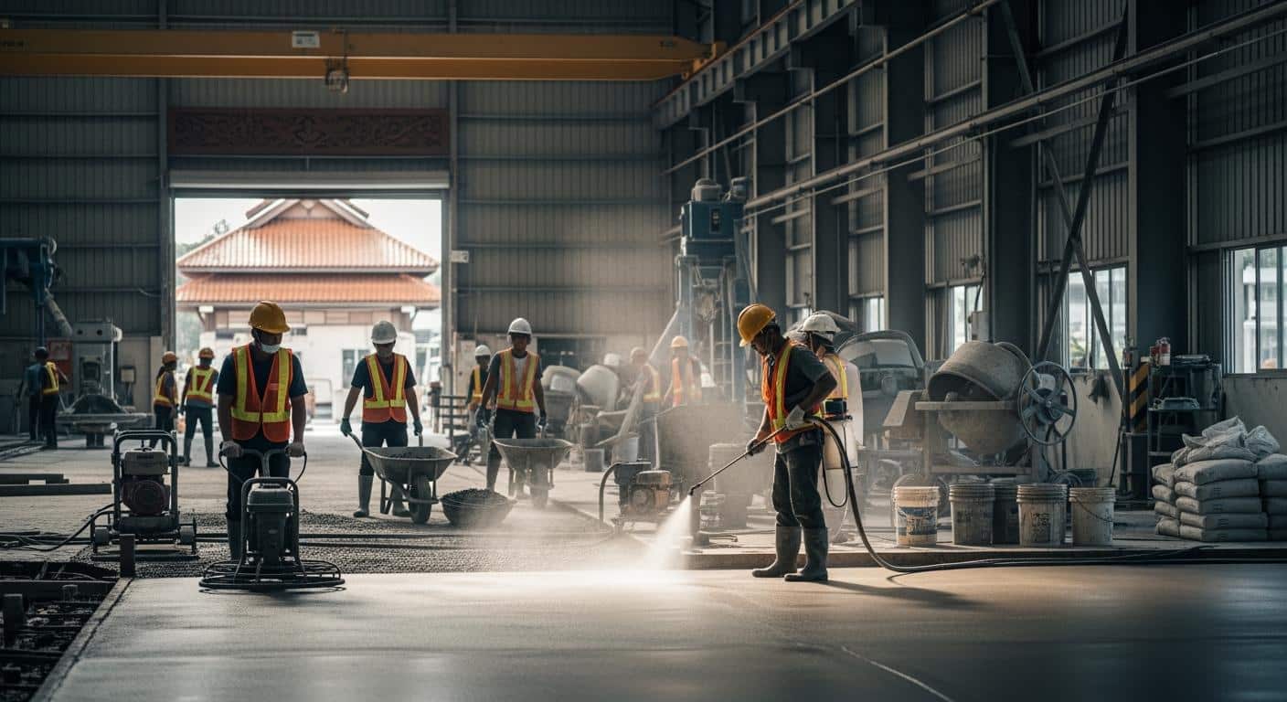 Why These Factory Floor Concrete Hardeners Are Game Changers in Malaysia
