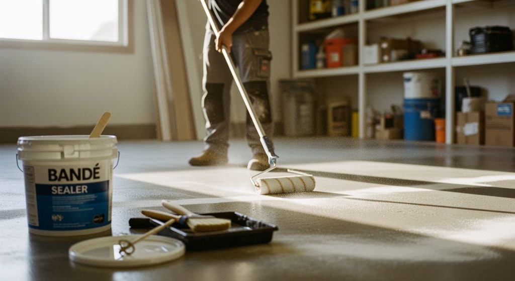 Say Goodbye to Concrete Dust with BANDě Sealer